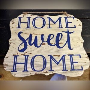Wooden sign